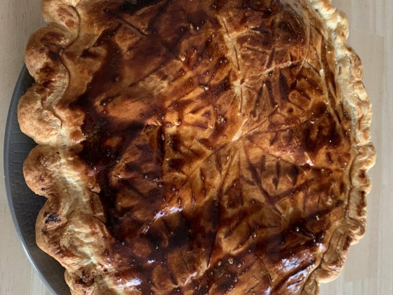 Cliquez pour zoomer ! Galette des rois à la frangipane Thermomix par stefyfou66