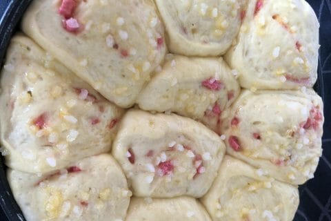 Cliquez pour zoomer ! Brioche aux pralines roses Thermomix par stefyfou66