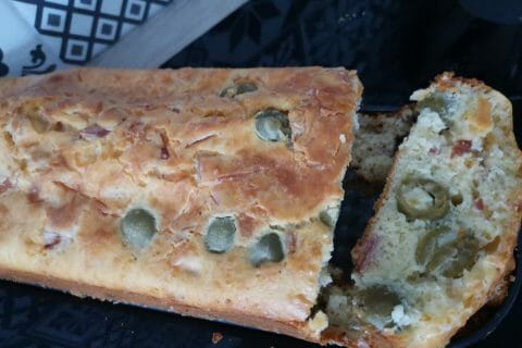 Cliquez pour zoomer ! Cake salé jambon fromage et olives Thermomix par typh_4