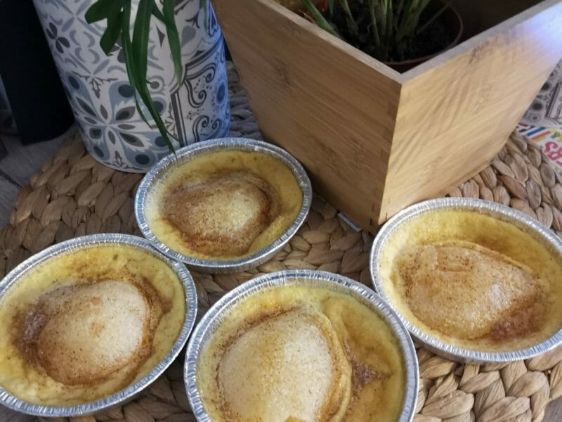 Cliquez pour zoomer ! Petits flans à la poire Thermomix par typh_4