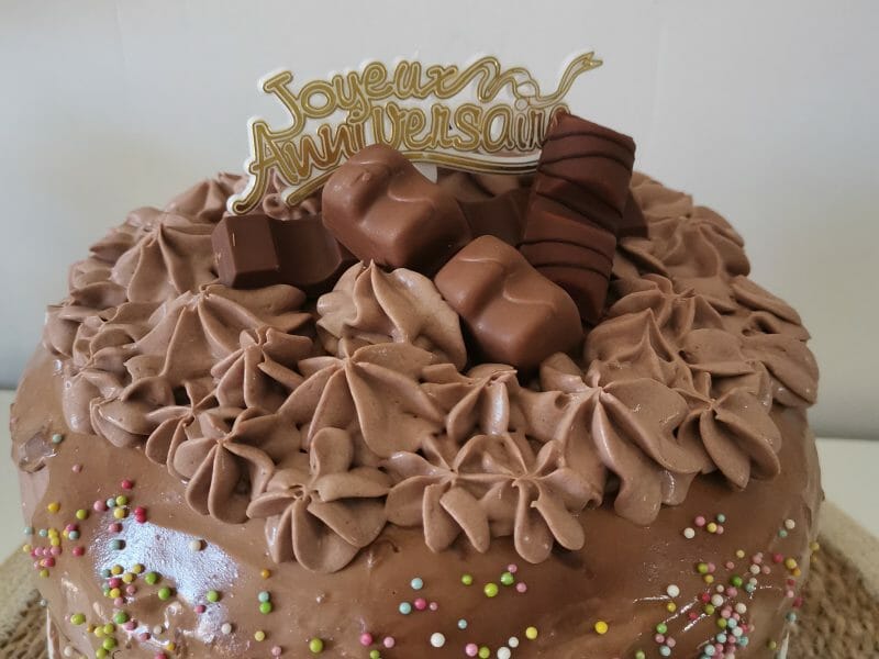 Cliquez pour zoomer ! Layer cake Kinder Bueno Thermomix par typh_4
