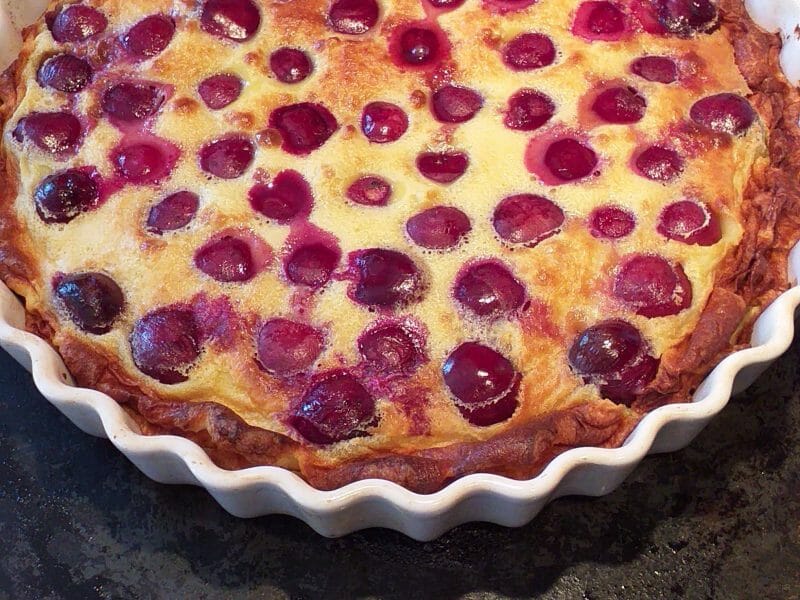 Cliquez pour zoomer ! Clafoutis aux cerises Thermomix par nass07