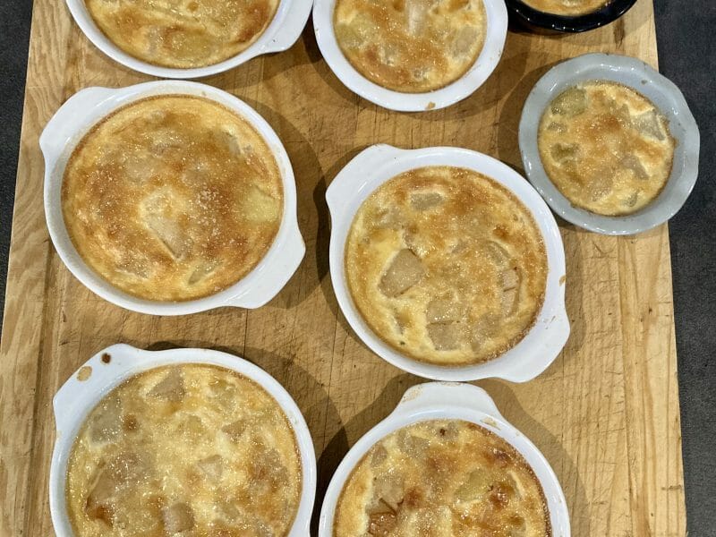 Cliquez pour zoomer ! Petits flans à la poire Thermomix par jennier