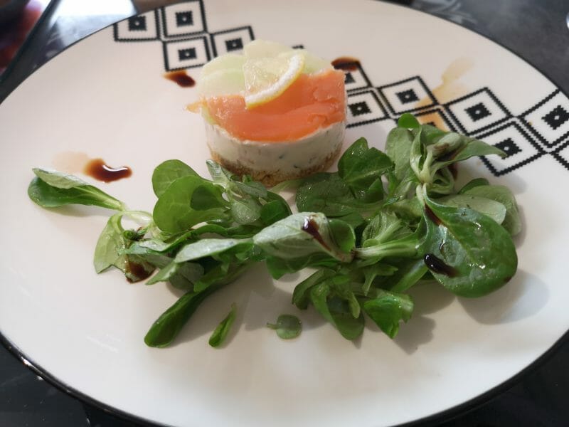 Cliquez pour zoomer ! Cheesecake au saumon sans cuisson Thermomix par joanna_28