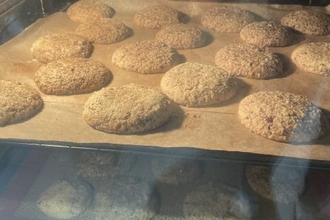 Cliquez pour zoomer ! Cookies à la noix de coco et pépites de chocolat Thermomix par Stef70210