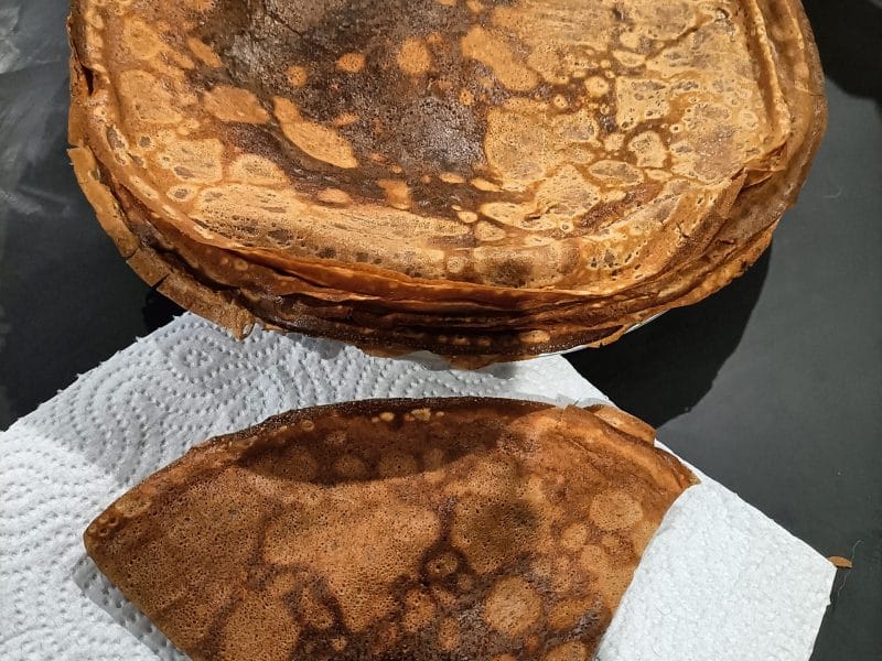 Cliquez pour zoomer ! Crêpes au chocolat Thermomix par morganet22