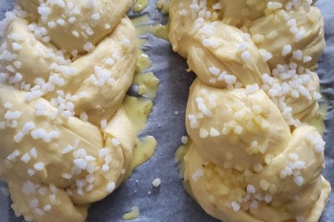 Cliquez pour zoomer ! Brioche tressée à la mie filante Thermomix par nadiacook38