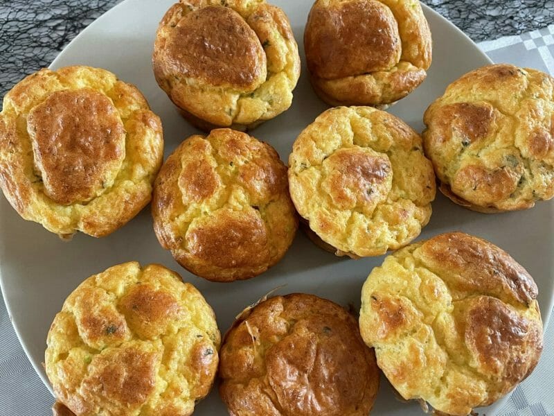 Cliquez pour zoomer ! Bouchées courgettes mozzarella Thermomix par Genie