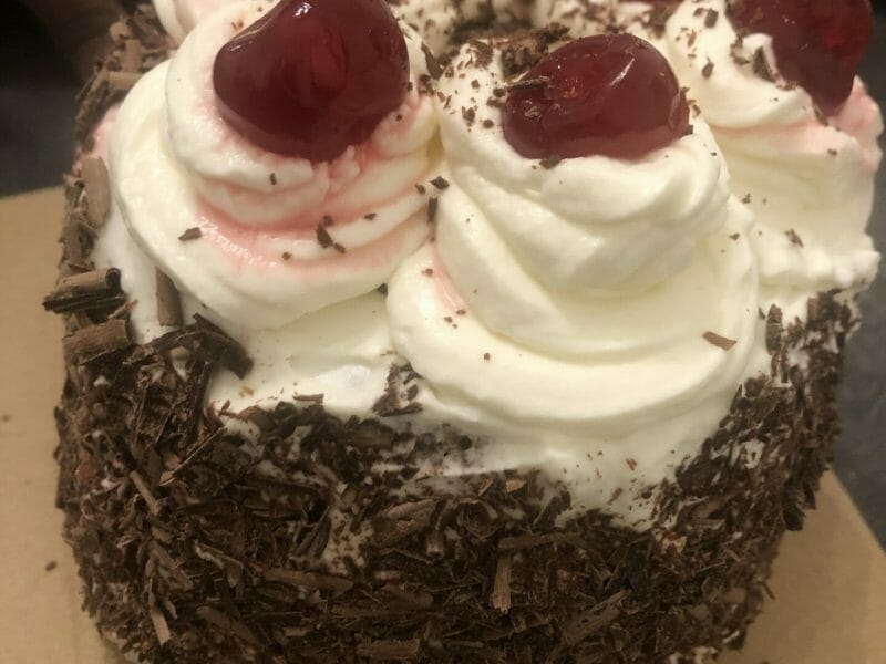 Cliquez pour zoomer ! Bûche forêt noire Thermomix par maranatha