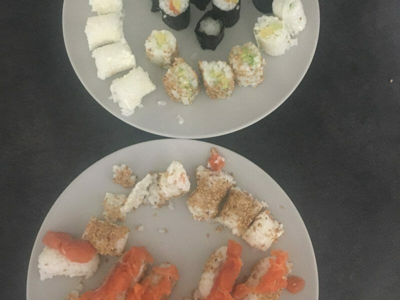 Cliquez pour zoomer ! Sushis Thermomix par laeti77410