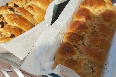 Cliquez pour zoomer ! Brioche tressée à la mie filante Thermomix par lisacook72