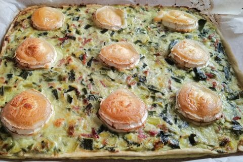 Cliquez pour zoomer ! Tarte aux poireaux Thermomix par Nono 95