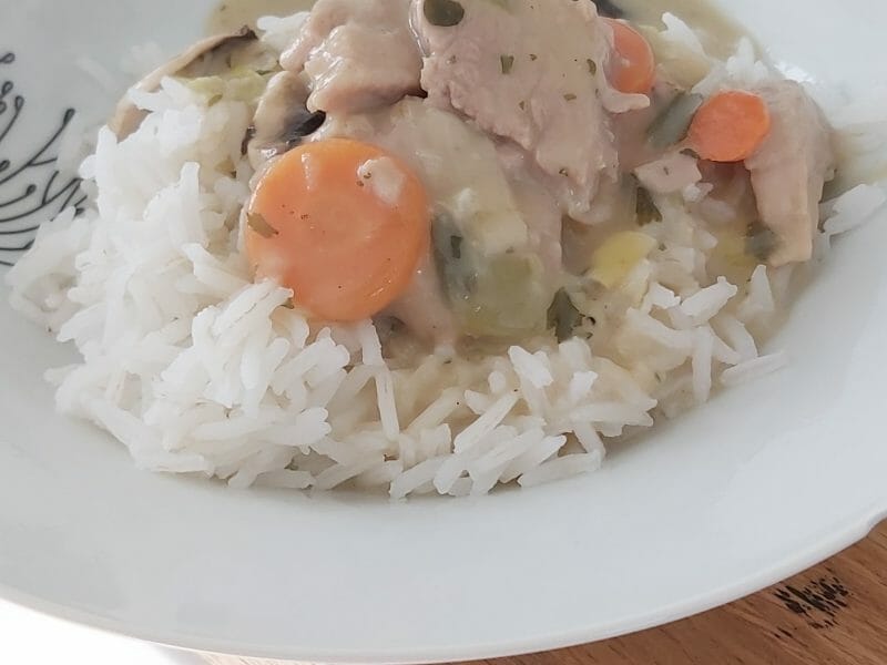 Cliquez pour zoomer ! Filet mignon façon blanquette Thermomix par marine_306