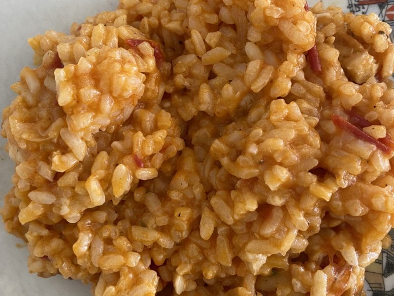 Cliquez pour zoomer ! Risotto aux tomates Thermomix par gessie
