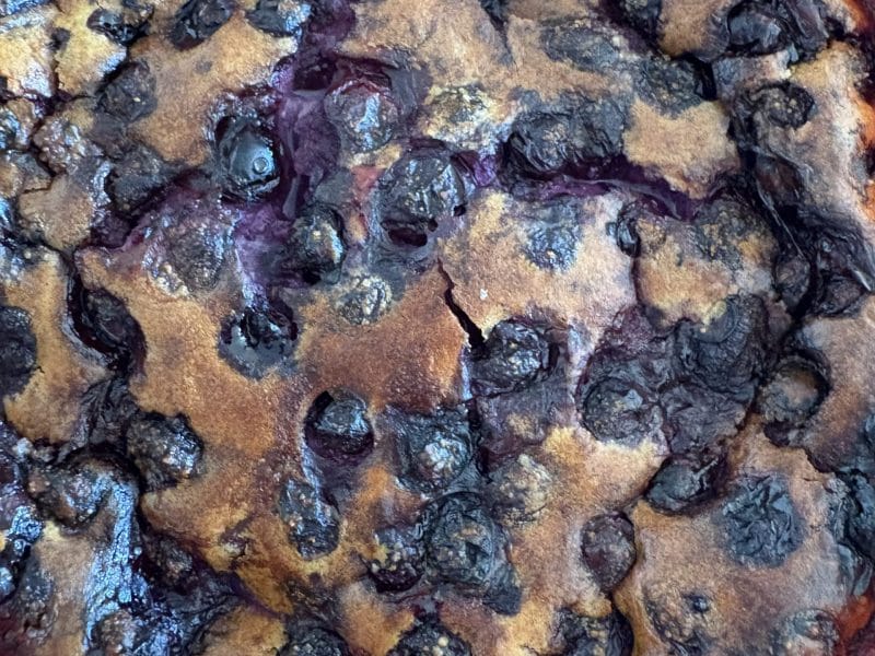Cliquez pour zoomer ! Clafoutis aux framboises Thermomix par gessie