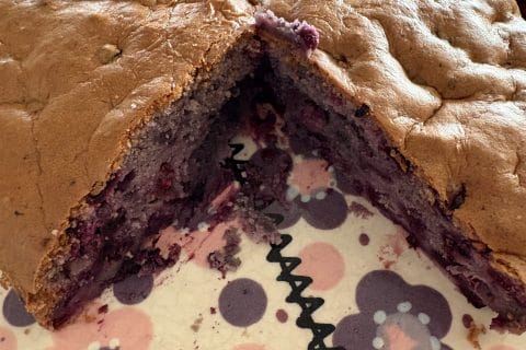 Cliquez pour zoomer ! Gâteau aux myrtilles Thermomix par gessie