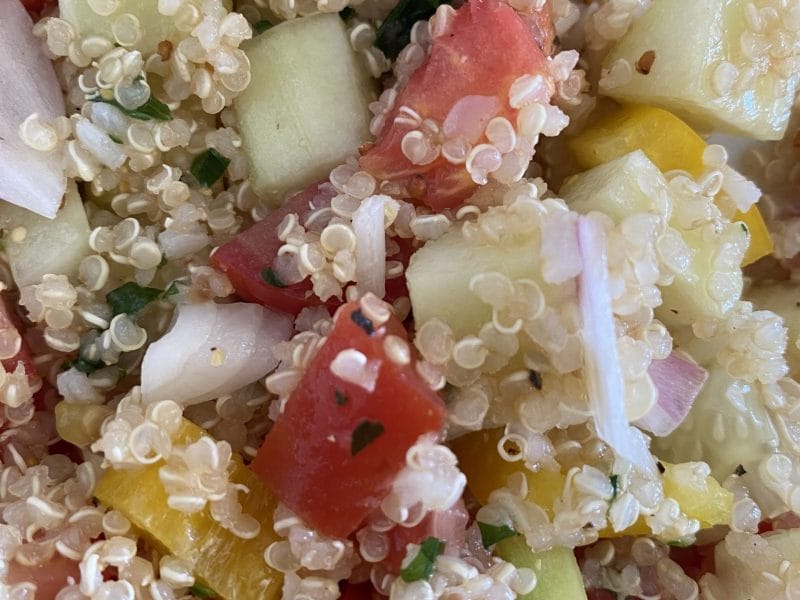 Cliquez pour zoomer ! Taboulé de quinoa Thermomix par gessie