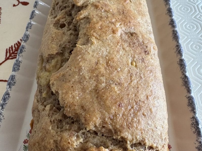 Cliquez pour zoomer ! Banana bread vegan Thermomix par gessie