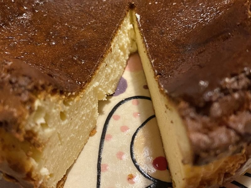 Cliquez pour zoomer ! Cheesecake basque Thermomix par gessie