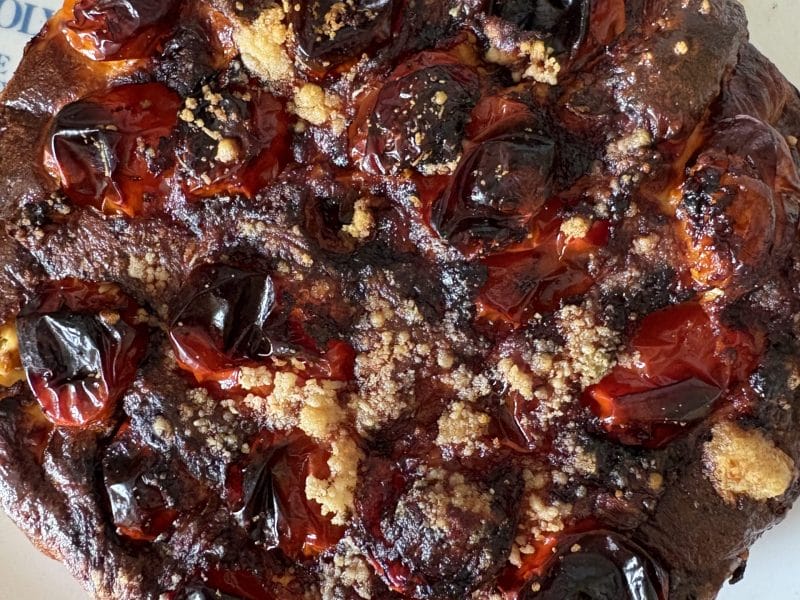 Cliquez pour zoomer ! Tarte aux tomates cerises et parmesan Thermomix par gessie