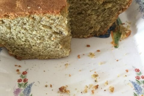 Cliquez pour zoomer ! Cake à la pistache au Thermomix