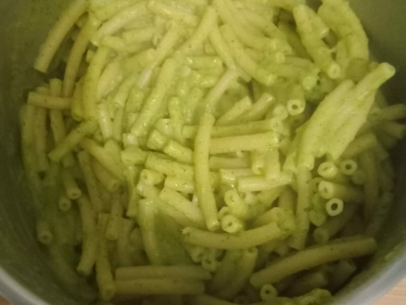Cliquez pour zoomer ! Farfalle à la crème de courgettes Thermomix par christelleum