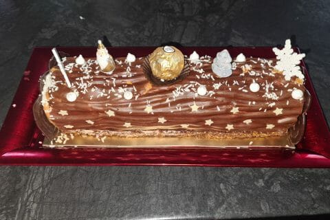 Cliquez pour zoomer ! Bûche Ferrero Rocher Thermomix par Tibonite