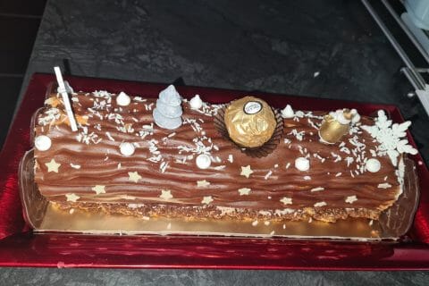 Cliquez pour zoomer ! Bûche Ferrero Rocher Thermomix par Tibonite