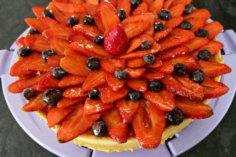 Cliquez pour zoomer ! Tarte aux fraises Thermomix par Tibonite