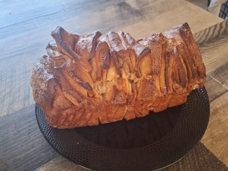 Cliquez pour zoomer ! Brioche à effeuiller à la cannelle Thermomix par julie_417