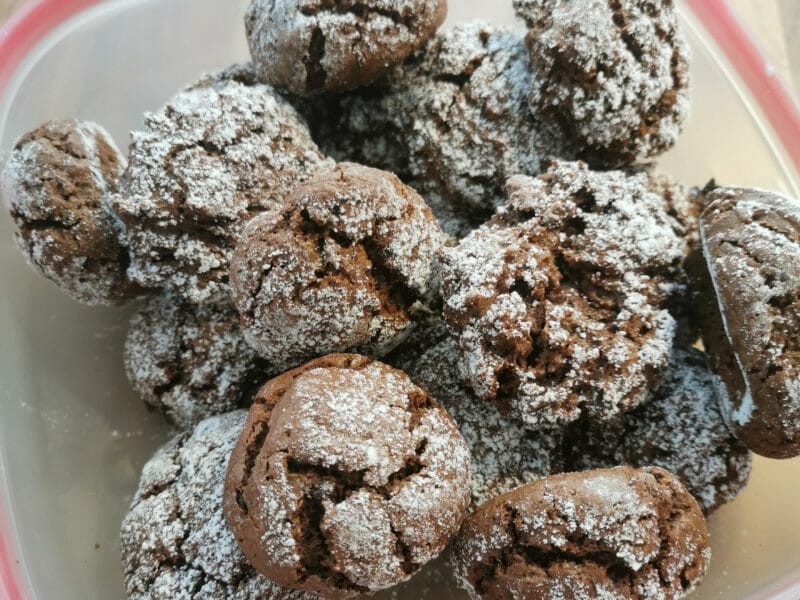 Cliquez pour zoomer ! Craquelés au chocolat Thermomix par julie_417