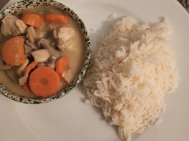 Cliquez pour zoomer ! Blanquette de poulet Thermomix par amandine24750