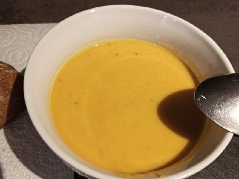 Cliquez pour zoomer ! Velouté de patates douces et carottes Thermomix par amandine24750