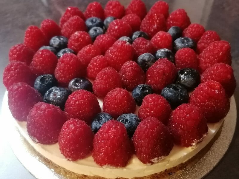 Cliquez pour zoomer ! Tarte aux fraises sans cuisson Thermomix par ju2501