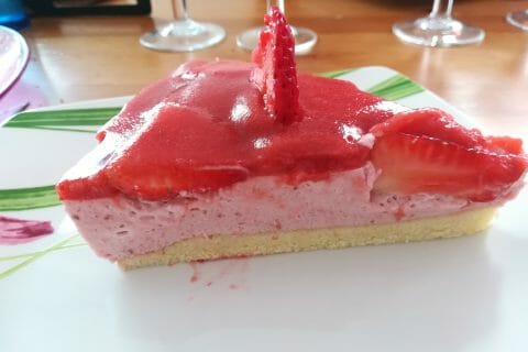 Cliquez pour zoomer ! Bavarois aux fraises Thermomix par mariong24