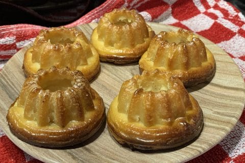Cliquez pour zoomer ! Mini cannelés chèvre miel Thermomix par AaronMeden