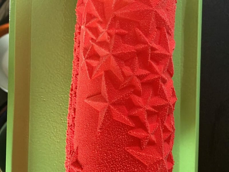 Cliquez pour zoomer ! Bûche citron et framboises Thermomix par flogo