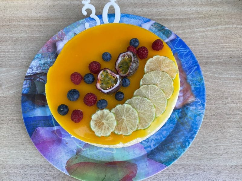 Cliquez pour zoomer ! Bavarois aux fruits de la passion Thermomix par flogo