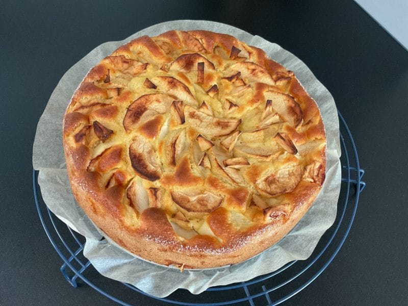Cliquez pour zoomer ! Gâteau aux pommes et mascarpone Thermomix par flogo