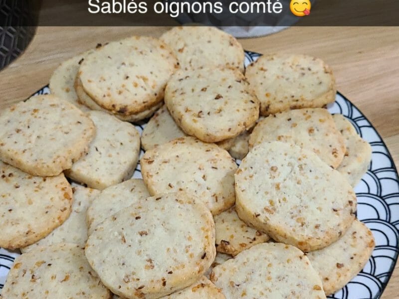 Cliquez pour zoomer ! Biscuits apéritif crème et oignon Thermomix par July62
