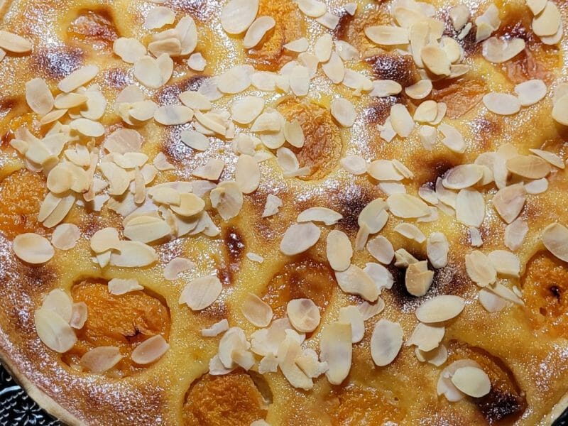 Cliquez pour zoomer ! Tarte amandine aux abricots Thermomix par July62