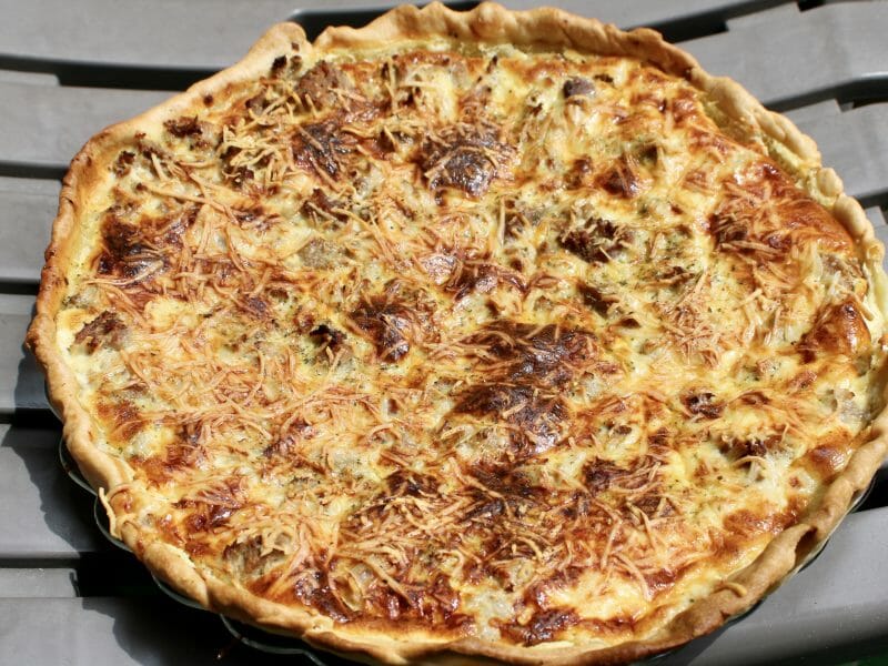 Cliquez pour zoomer ! Quiche au thon et aux noisettes Thermomix par marlo913