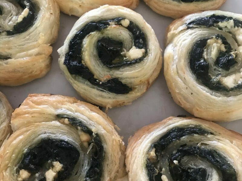 Cliquez pour zoomer ! Spirales feuilletées épinards et feta Thermomix par polyne87