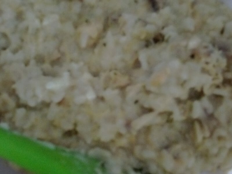 Cliquez pour zoomer ! Risotto poulet et champignons Thermomix par sanders34