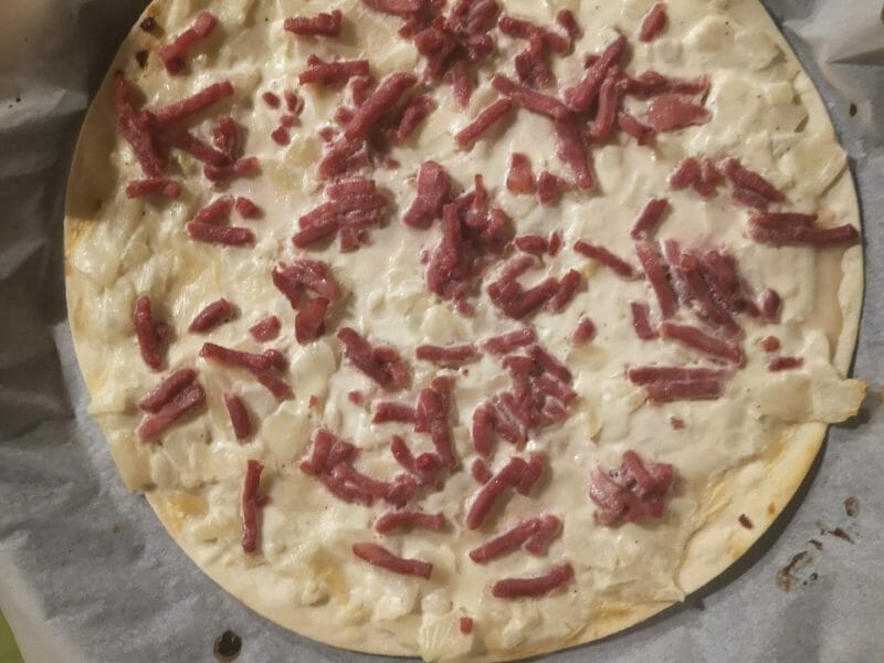 Cliquez pour zoomer ! Flammekueche traditionnelle Thermomix par celine331974