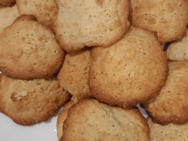 Cliquez pour zoomer ! Biscuits aux flocons d’avoine et amandes Thermomix par koh tao
