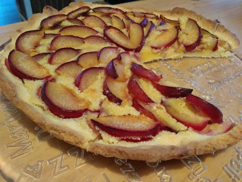 Cliquez pour zoomer ! Tarte aux mirabelles Thermomix par mylene_44
