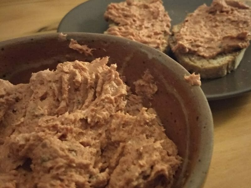 Cliquez pour zoomer ! Rillettes de thon aux tomates séchées Thermomix par mylene_44