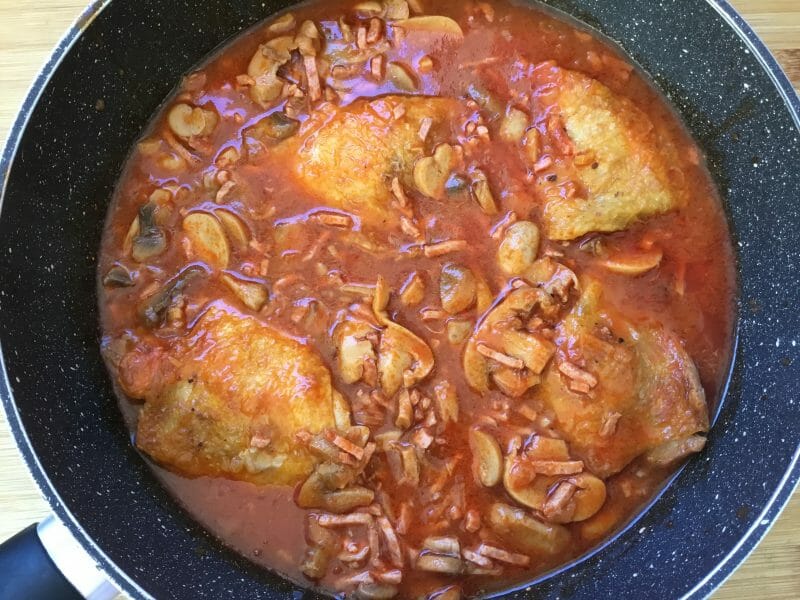 Cliquez pour zoomer ! Lapin sauce chasseur Thermomix par florence_100