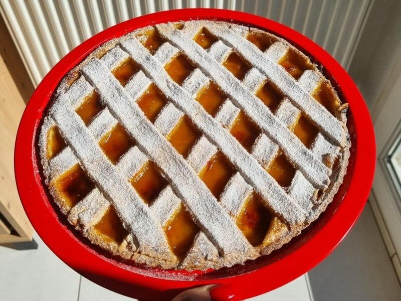 Cliquez pour zoomer ! Tarte à la confiture Thermomix par danilita